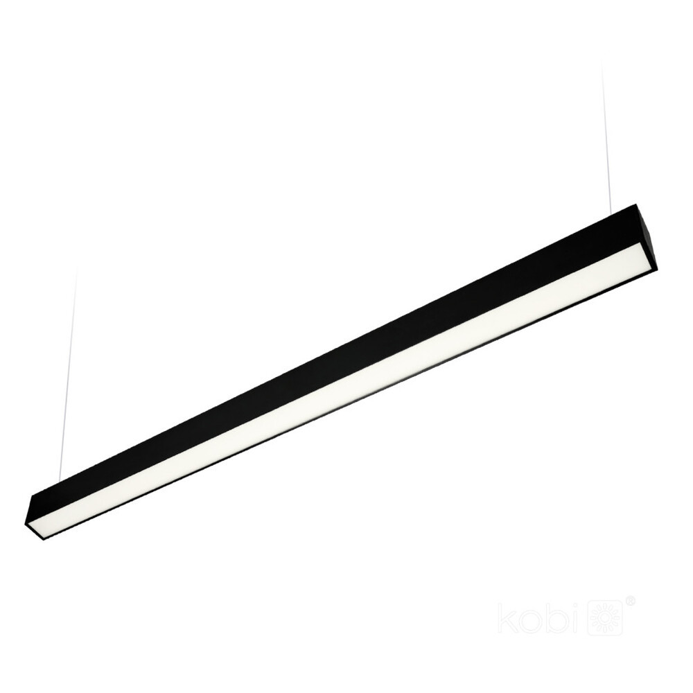 Lineáris LED lámpatest KOLINE K1 20W 4000K fekete Kobi Pro, természetes fehér, 2400lm, CRI≥80, KOBI-001618