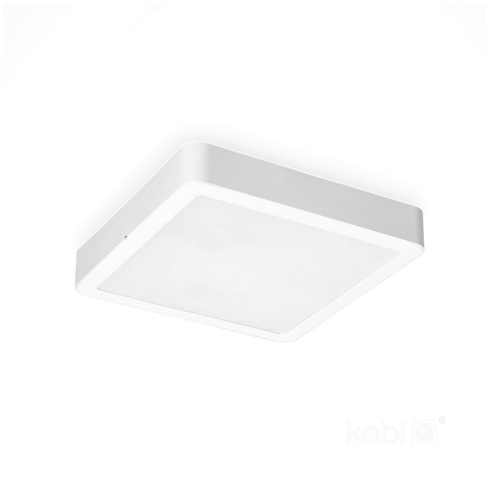 Kobi Prémium LED mennyezeti lámpa SIGARO SQUARE 18W 4000K, természetes fehér, 1800lm, CRI≥80, IP40, KOBI-001862