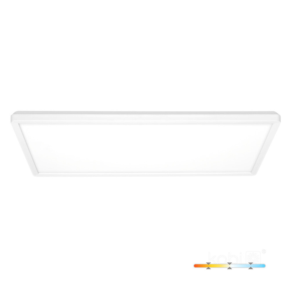 Mennyezeti lámpa LED NIVERA SQUARE 32W 3CCT IP54 fehér Kobi Prémium, 3200lm, CRI≥80, KOBI-004100