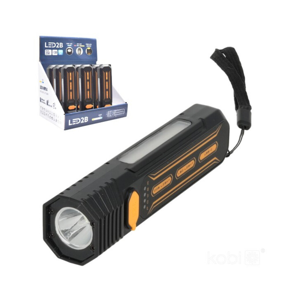 X-MPR 4 LED zseblámpa 6000K LED2B, hideg fehér, CRI≥70, 5V, KOBI-004130