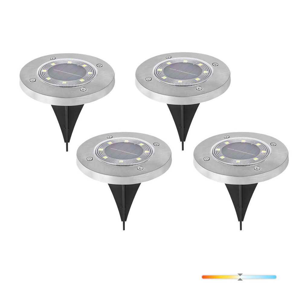 Napelemes kerti lámpa LED CLAVO G2 4000K IP44 4 db-os LED2B csomag, 0,1W, természetes fehér, CRI≥70, KOBI-004508