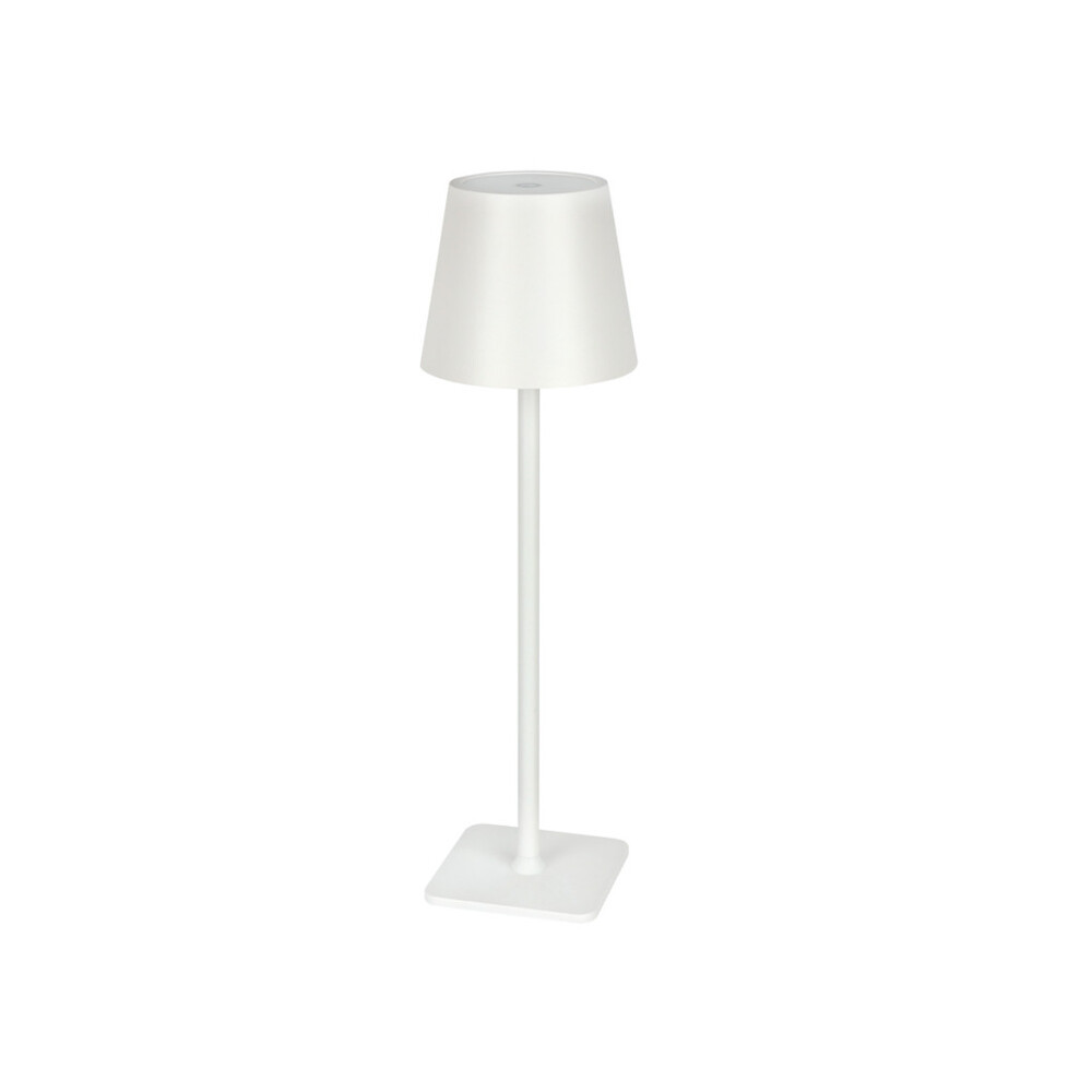 Asztali lámpa TAZA 3.5W 400lm CCT IP54 fehér 2x2000mAh, 3,5W, CRI≥80, szabályozható, LED line, LL-203846