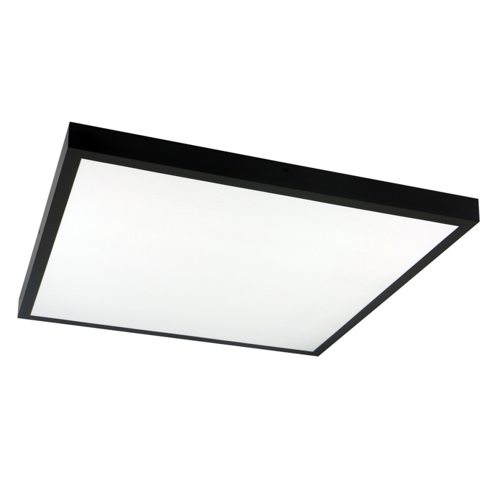 LED panel háttérvilágítással 2 az 1-ben 40W 4000K 4000LM 620x620 Fekete LITE, természetes fehér, CRI≥80, LED line, LL-205604