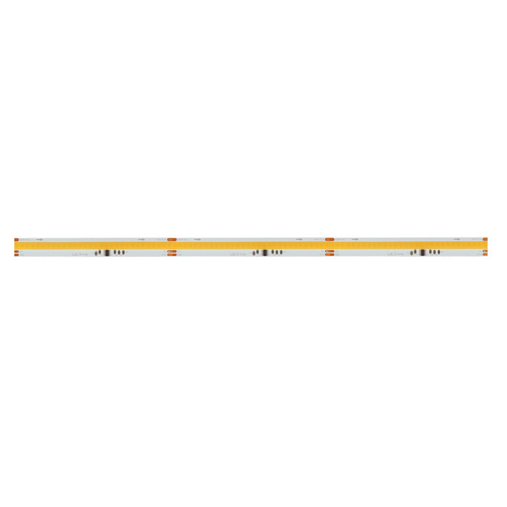 Digitális LED szalag, COB, 1800 LED, 24 V DC, 10 W/m, IP20, természetes fehér, 5 év garancia, 10W, 4000K, 650lm, CRI≥90, szabályozható, 24V, LED line, LL-205734