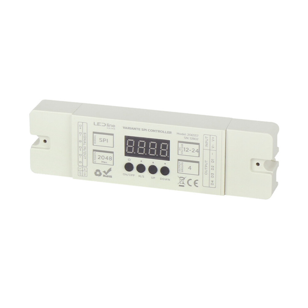 LED szalag vezérlő, VARIANTE RF SPI digitális monokróm, LED line, LL-206557