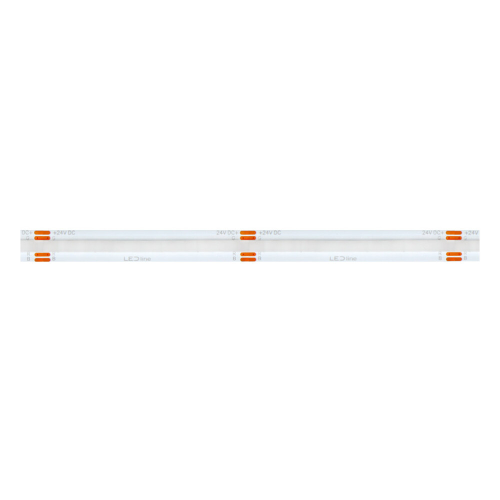 LED szalag, COB, 624 LED, 24 V DC, 9,6 W/m, IP20, 5 év garancia, 14W, CCT, 1260lm, CRI≥90, szabályozható, 24V, LED line, LL-206670
