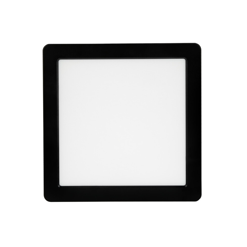 LITE süllyesztett mennyezeti LED panel EASY FLEX 12-15-18W CCT négyzet alakú fekete, 1440lm, CRI≥80, LED line, LL-210110