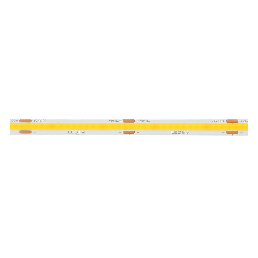 LED szalag 320 COB 24V 2700K 5W IP20 8mm 500lm/m PRIME, meleg fehér, CRI≥90, LED line, LL-218710