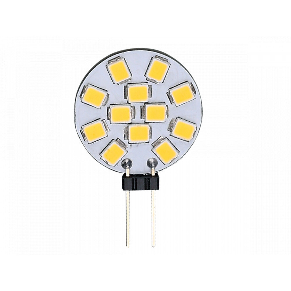 G4 LED izzó, 12 V AC/DC, 2W, hideg fehér, 6000K, 140lm, CRI≥80, 12V, LED line, LL-243936