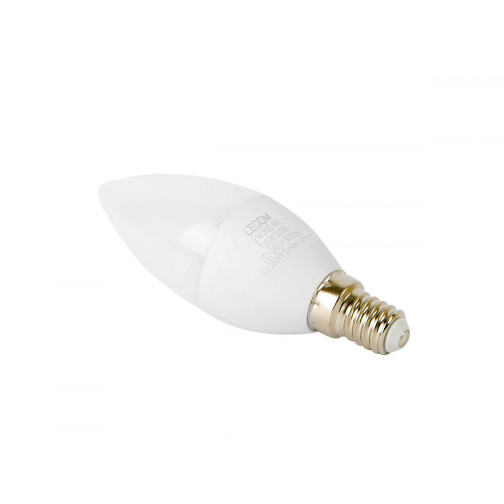 E14 LED izzó, 8W, meleg fehér, 3000K, 720lm, CRI≥80, LED line, LL-471215