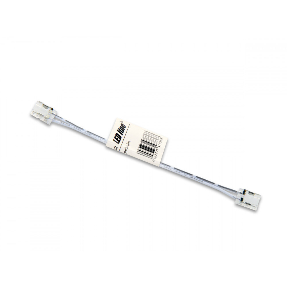 COB LED szalag click csatlakozó dupla 10 mm-es 2 tűs kábellel, LED line, LL-478368