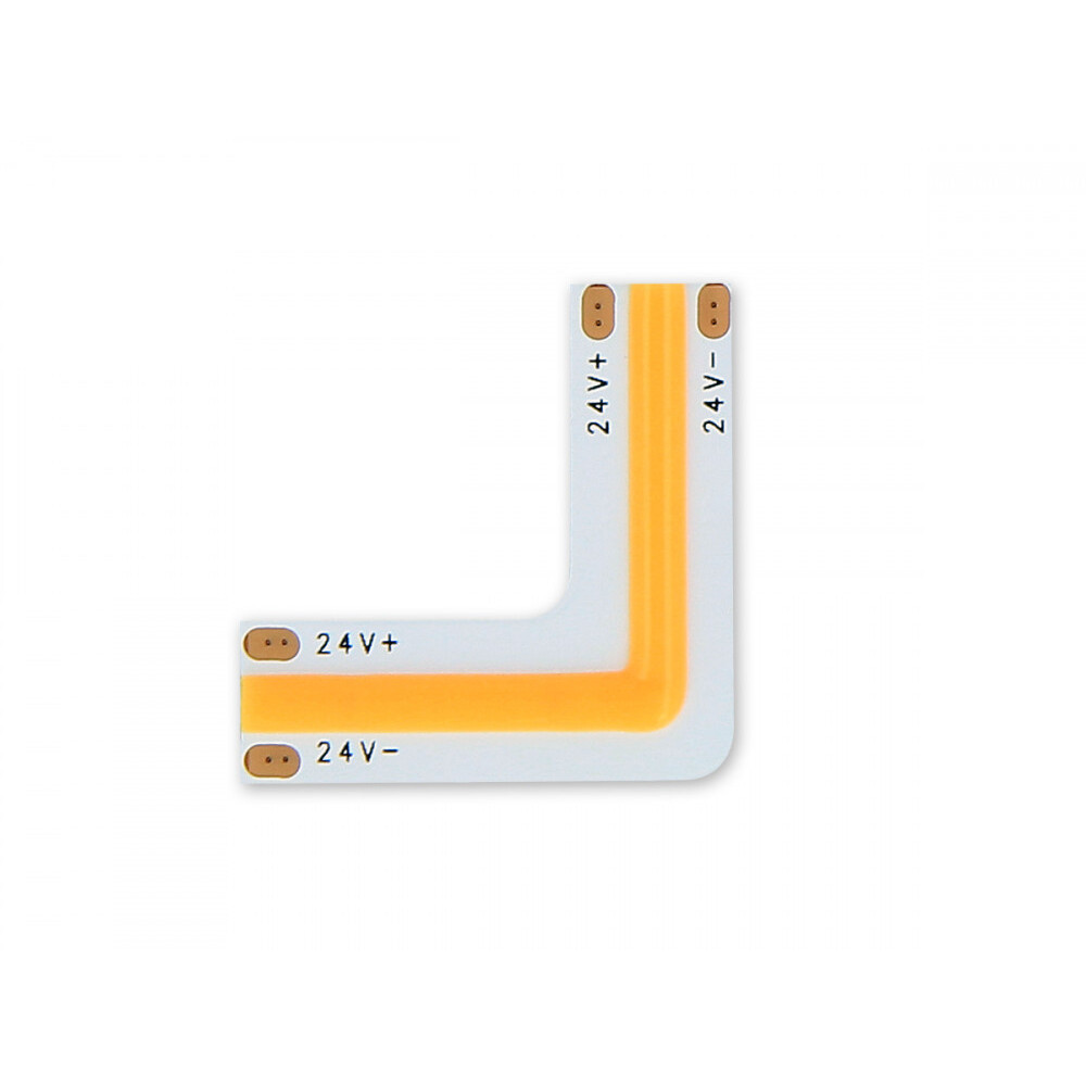 COB LED szalag click csatlakozó szögletes 4000K 10 mm 2 PÓLUSÚ L Típus 8W, 24V, LED line, LL-478399