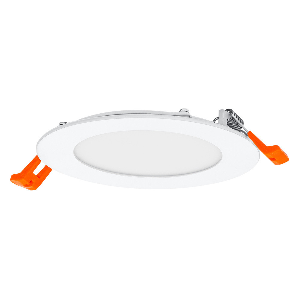 LED beltéri mennyezeti lámpatest, vékony, 8W, 3000K, meleg fehér, 550lm, fehér, CRI≥80, Ledvance, 4099854444852