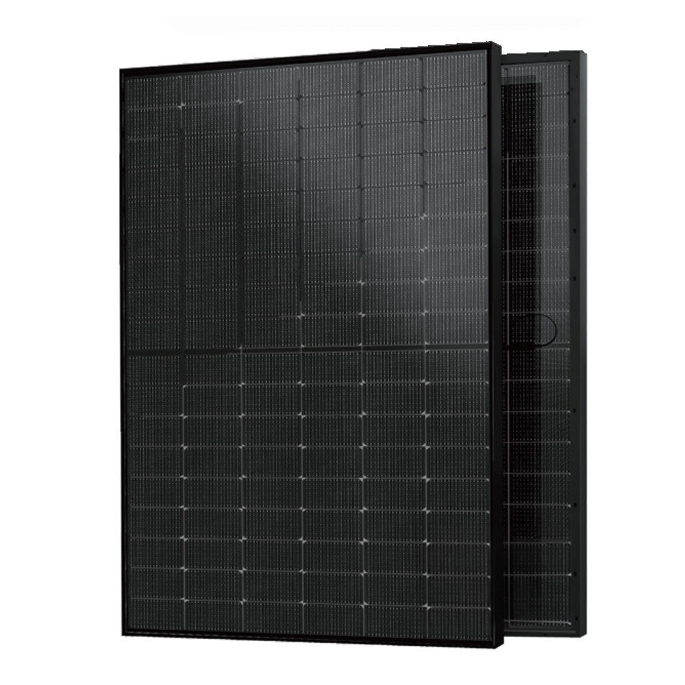 Hanersun HN18RN-54HT bifaciális napelem, 450w, fekete, 1762 × 1134 × 30 mm, NX Solar, 688983
