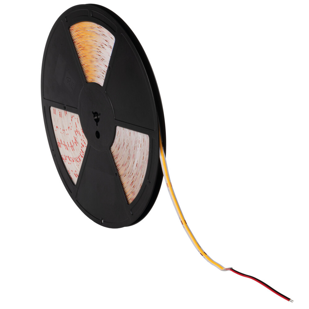 LED szalag KANLUX COB 10W/M 12V, 6500K, hideg fehér, 8,2mm, CRI>90, IP65