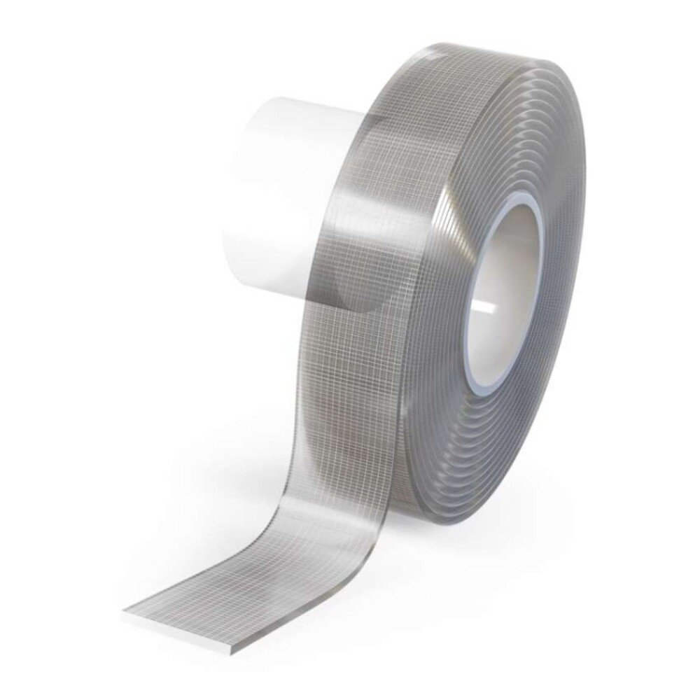 Kétoldalas NANOGRID szalag 19 mm, 3 m, átlátszó, EMOS, F6301