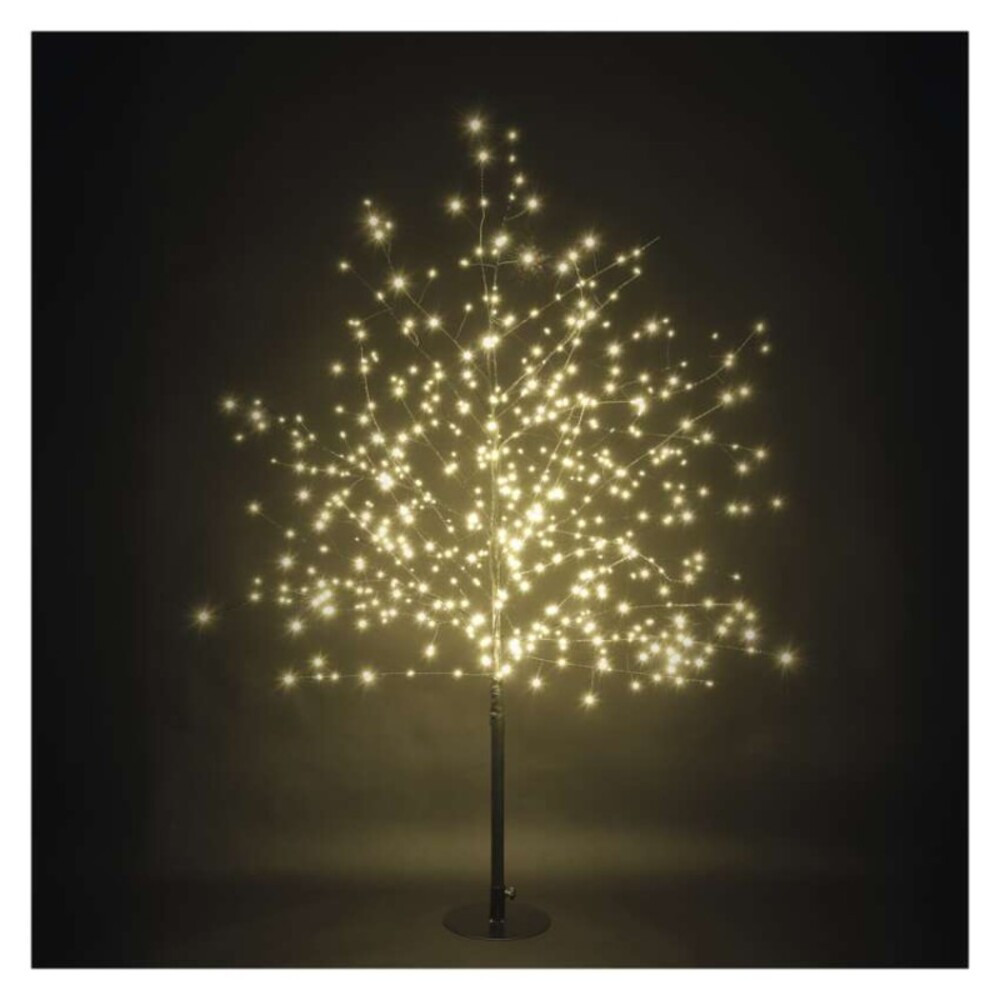 LED karácsonyfa, 120 cm, kültérre és beltérre, meleg fehér, IP44, EMOS, DCTW30