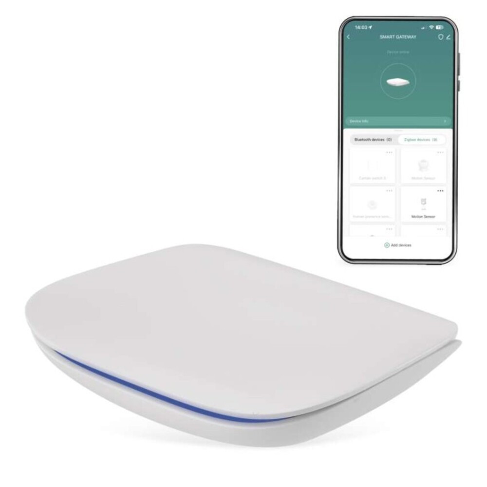GoSmart Multifunkcionális ZigBee Gateway IP-2000Z Bluetooth-al és wifivel, EMOS, H5002