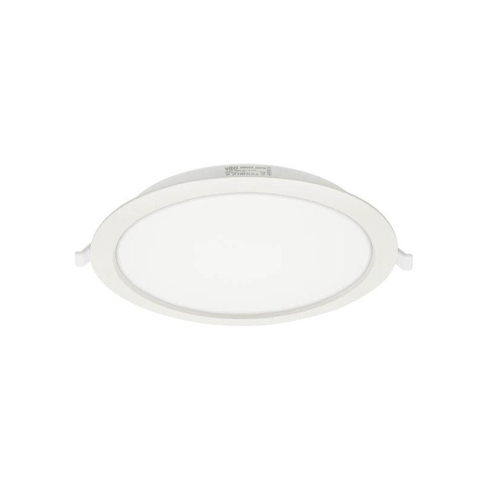 LED kerek süllyeszthető panel ERIKA-R Φ225x31mm 18W 1782lm 4000K (természetes fehér) fehér 2025120 VITO