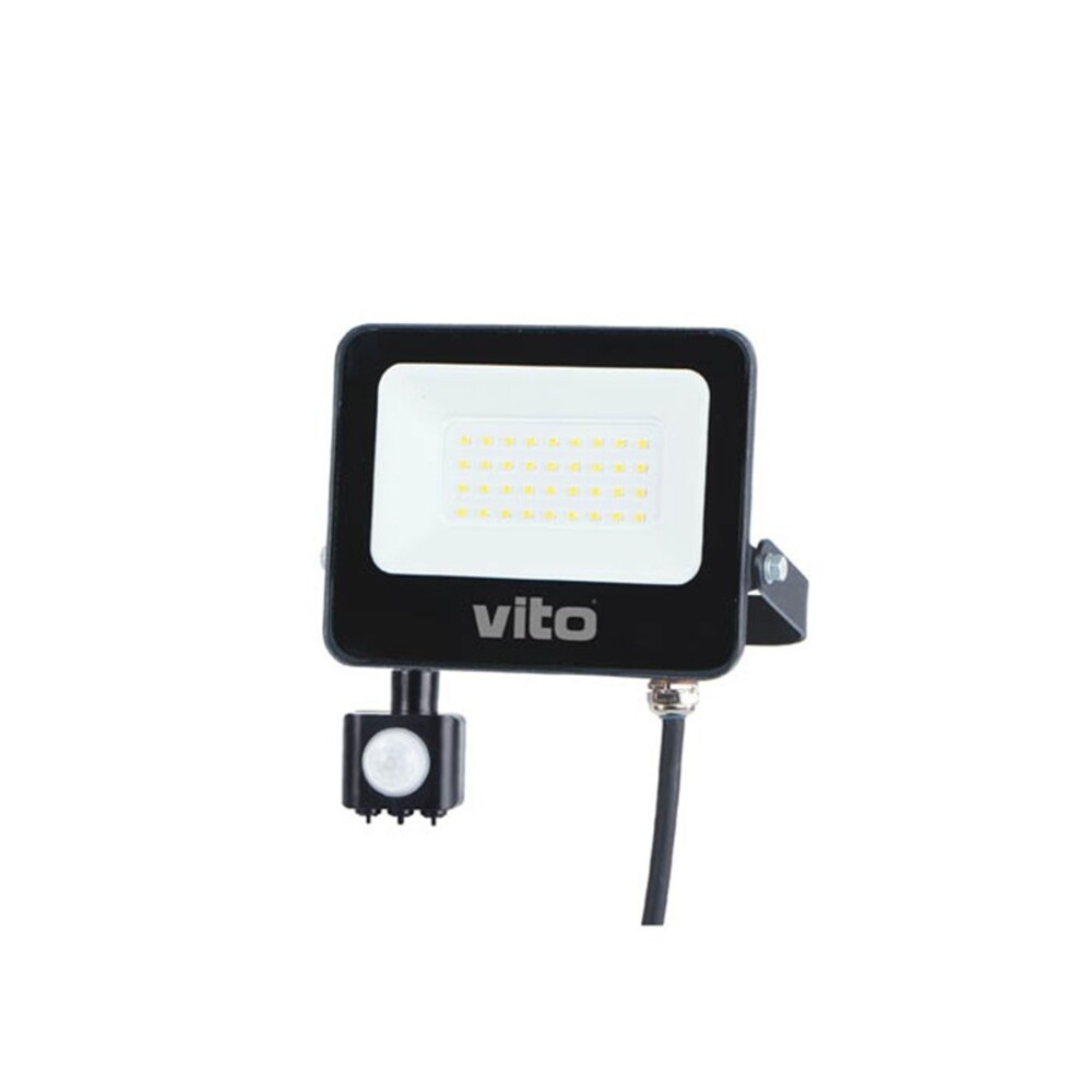 SAVA-S LED reflektor PIR mozgásérzékelővel 30W 3000lm 6000K (hidegfehér) IP65 3022720 VITO