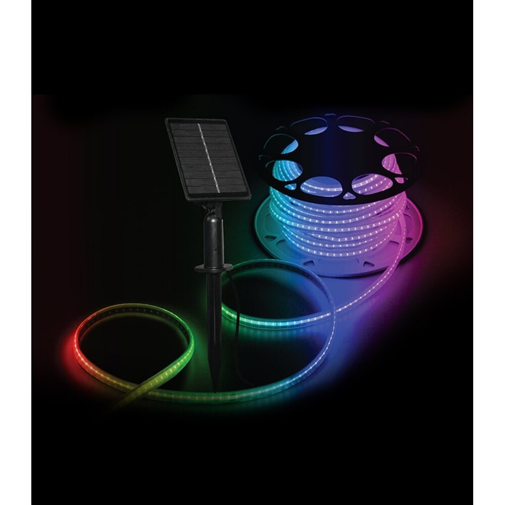 LED kültéri szalagszett VICTORIA-5M 18W RGB IP65 2m kábellel 3210241 VITO