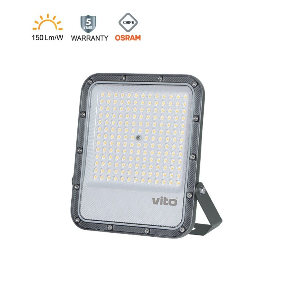 LED kültéri reflektor RONA+ 100W 15000lm 4000K IP66 IK08 sötétszürke 3022785 VITO