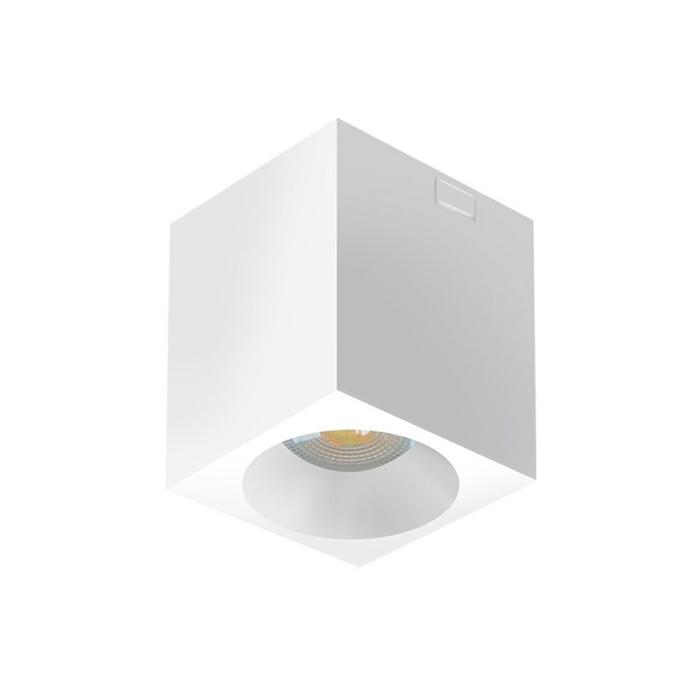LED mennyezeti spot lámpa CUBIX-F 7W 3xCCT (3000K/4200K/6500K) 840lm 60°-fix IP20 9*9*10cm fehér 2103170 VITO