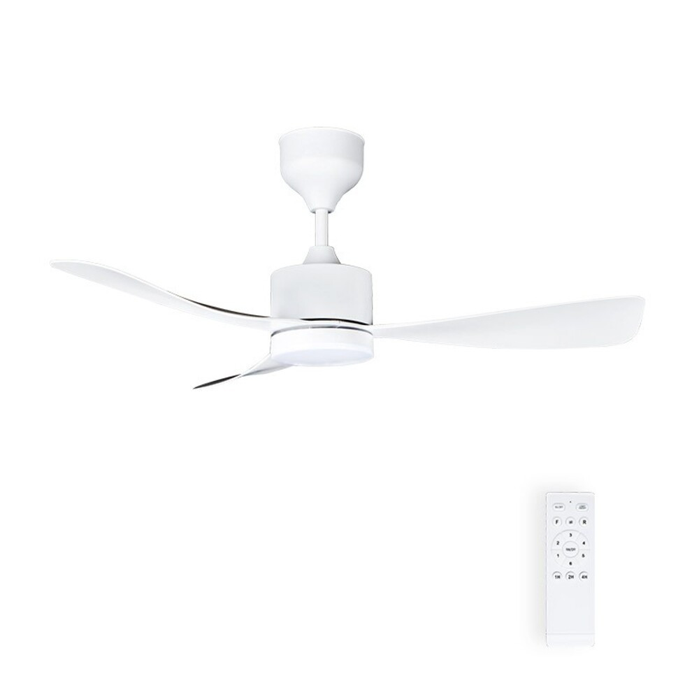 LED mennyezeti ventilátor FANLUX-C3 18W 3xCCT (3000K/4500K/6500K) 1530lm 106cm fehér távirányító 2027740 VITO