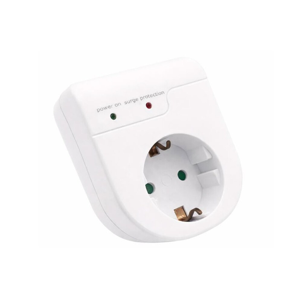 Túlfeszültségvédő adapter SURGIO 16A 250V 3500W fehér gyermekvédelemmel 8002950 VITO