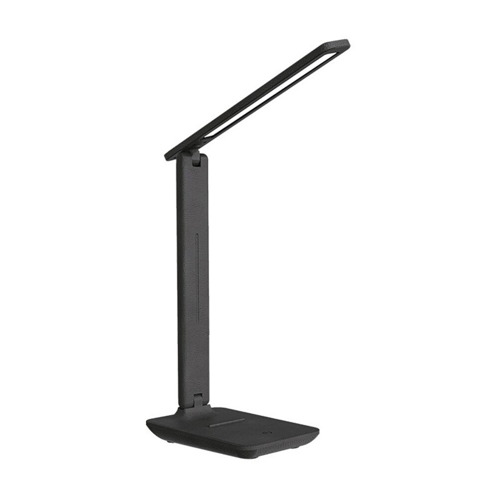 LED asztali lámpa WILLY 5W 3CCT (3500K/5000K/6500K) 300lm fekete fokozatmentes fényerőszabályozás 5V-USB 5301720 VITO