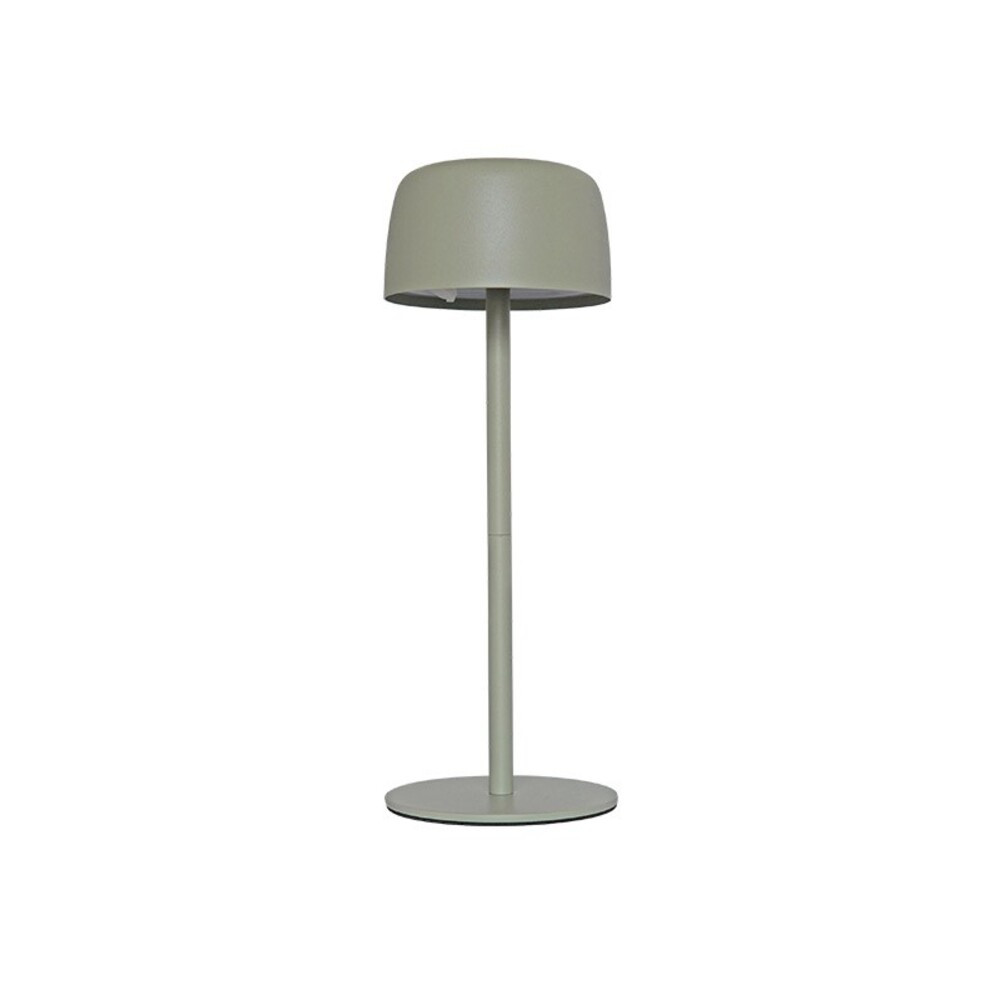 SELENA tölthető LED asztali lámpa 3W 3000K olivazöld 3xDIM 5V-USB LI-ION IP44 5301760 VITO