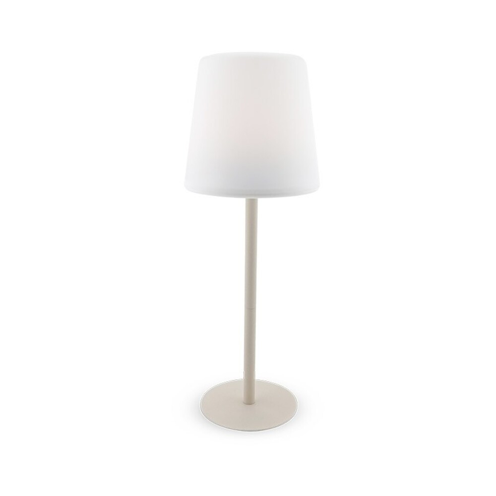 HELIOS tölthető asztali lámpa 2W 3CCT+RGB fehér fokozatmentes fényerőszabályzás láng effekt 5V-USB Li-ion IP44 5301860 VITO