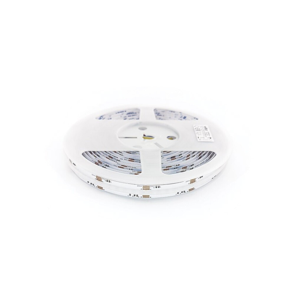 COB LED SZALAG LEDStrip+ 24V 840xCOB 22W/m Vágási méret 3,55cm/RGB+3CCT 3m szalag 12mm IP20 5m/tekercs 5541050 VITO