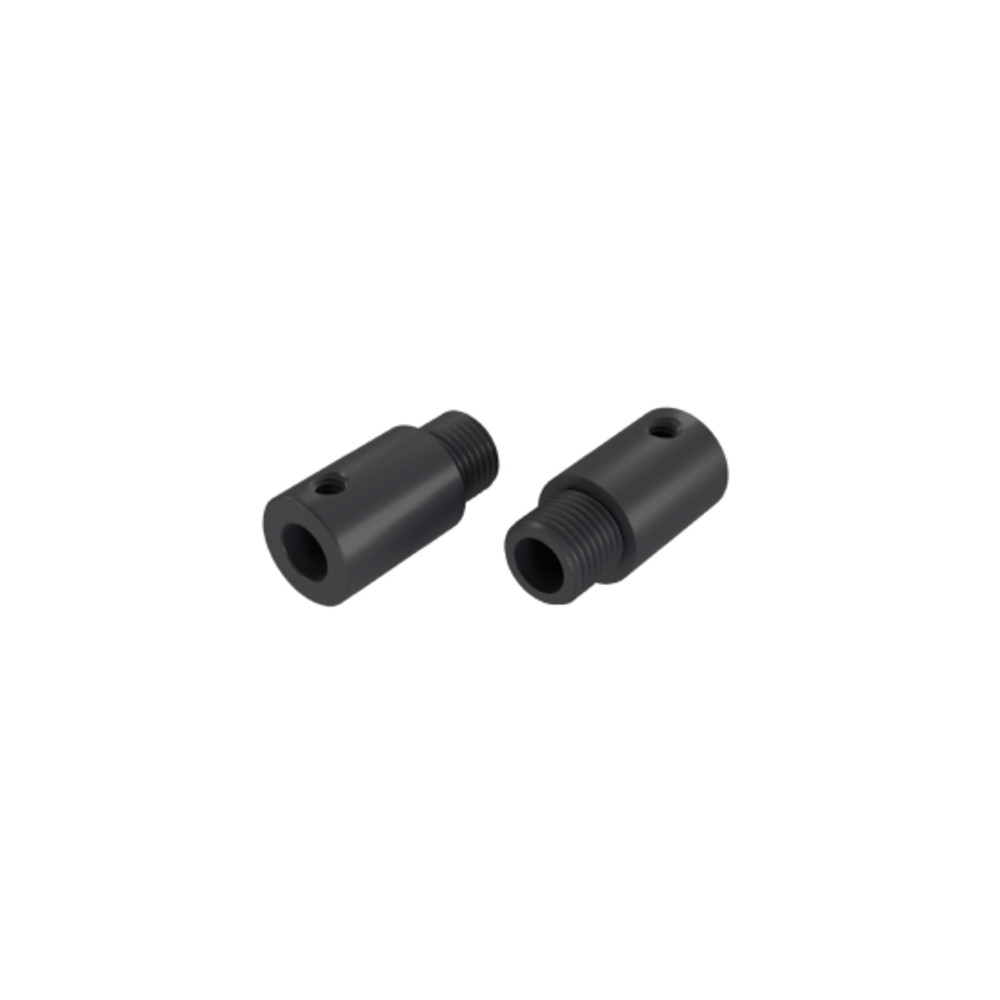 fém kábel-tehermentesítő M10x1 4 mm-es menettel fekete