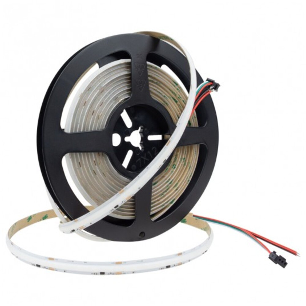 Digitális COB LED szalag, RGBW, W=hideg fehér, 12V, 720 LED/m, 16 W/m, Eco Light, EC61448