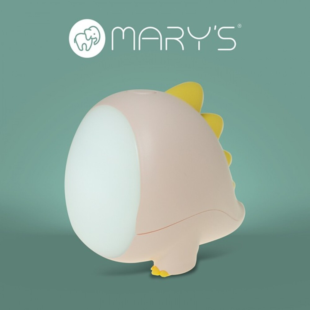 MARY'S LED éjjeli lámpa dinó rózsaszín