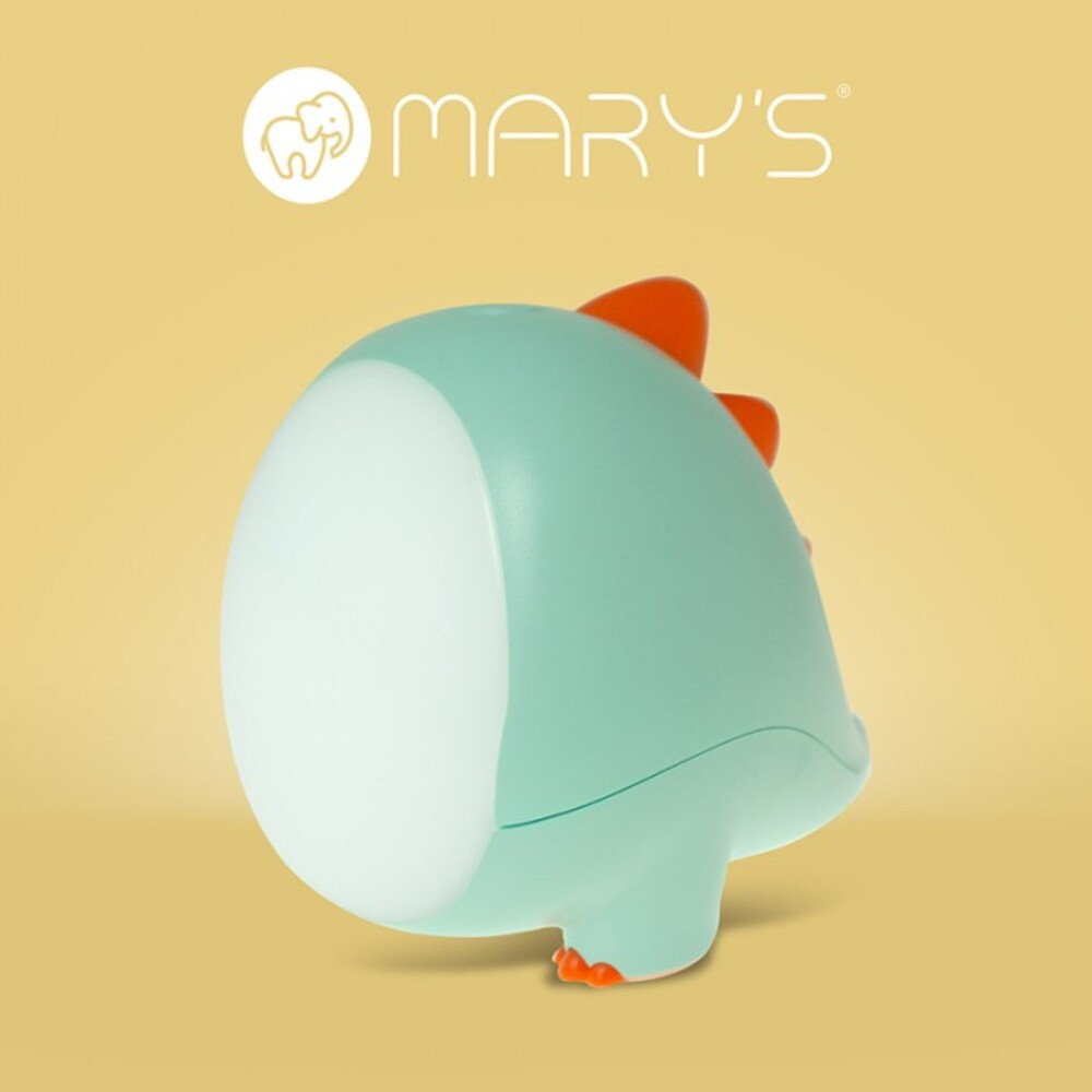 MARY'S LED éjjeli lámpa dinó zöld