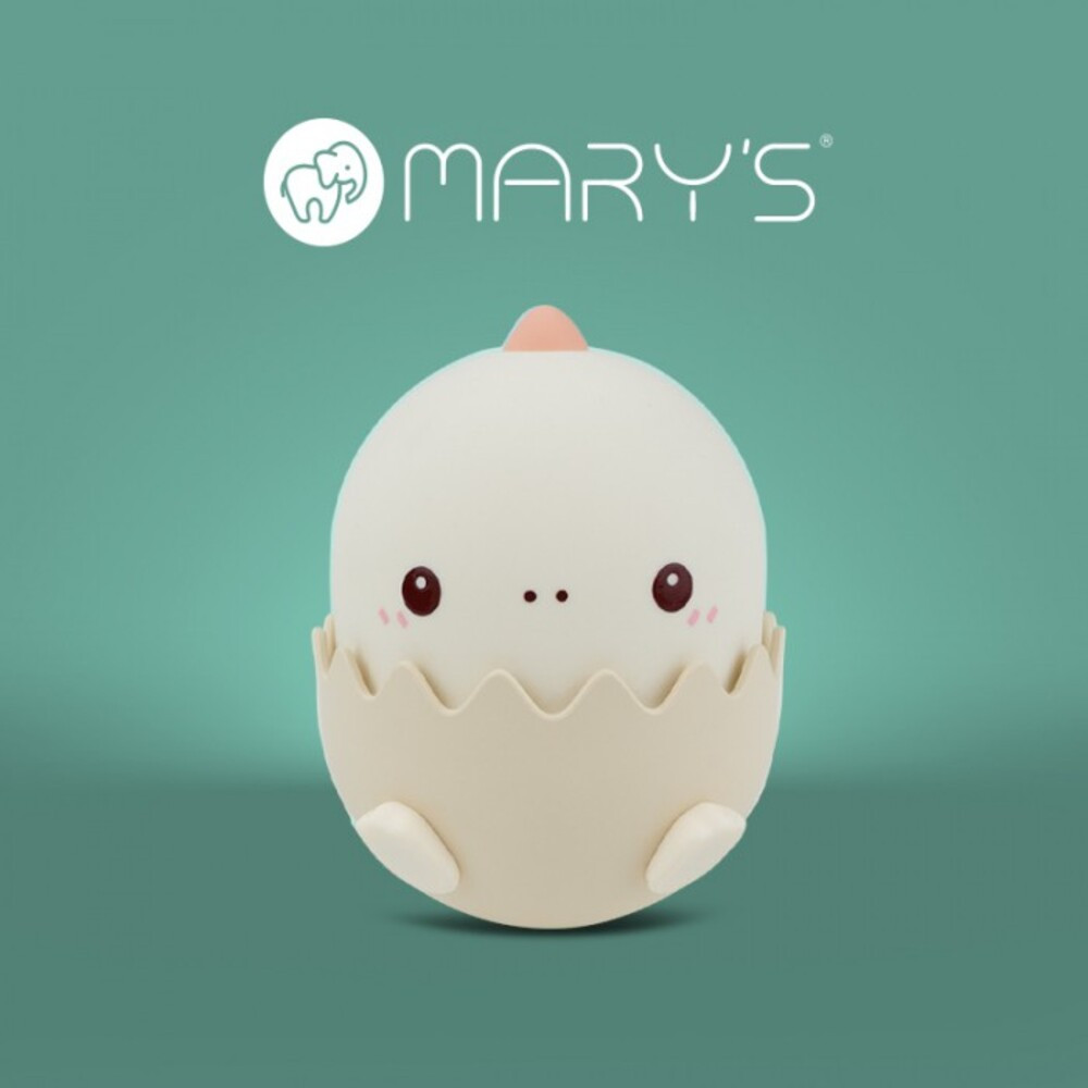 MARY'S baba dinó LED éjjeli lámpa rózsaszín