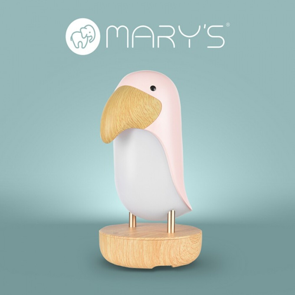 MARY'S tukán rózsaszín meleg fehér + Bluetooth hangszóró