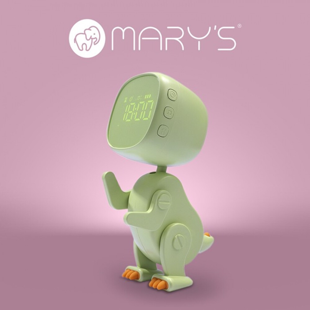 MARY'S robo dinó ébresztőóra zöld