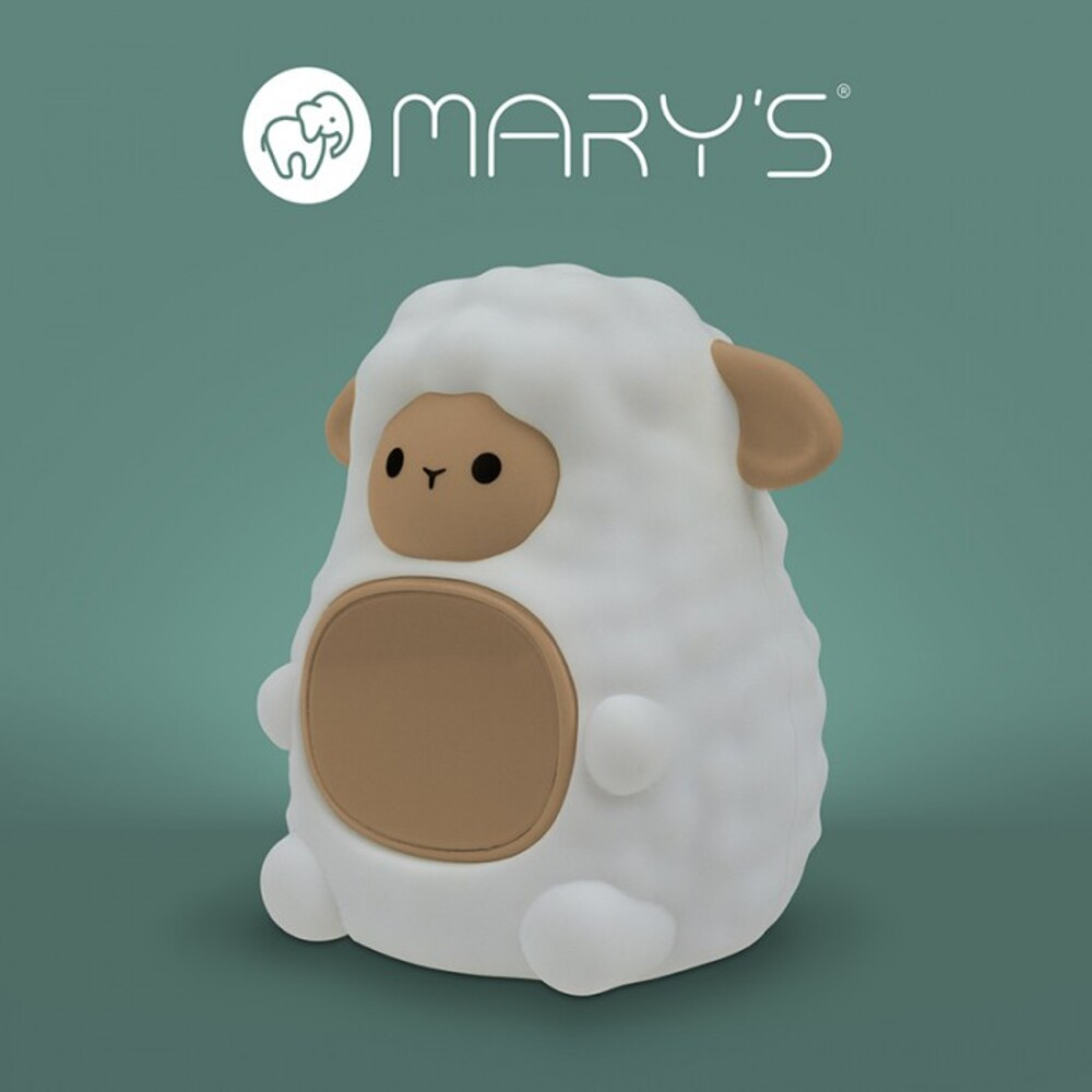 MARY'S RGB LED bárány éjjeli lámpa ébresztőórával