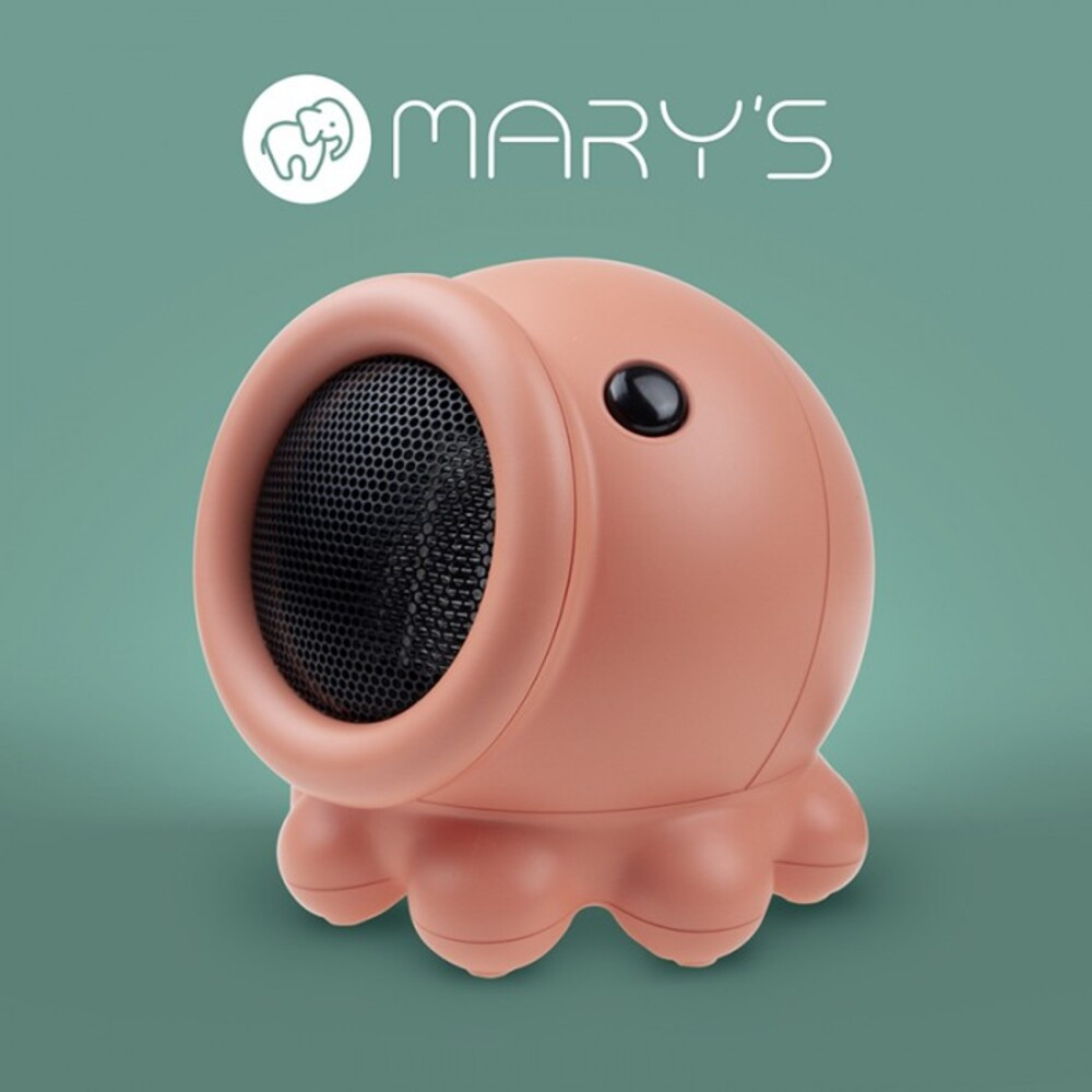MARY'S mini ventilátoros hősugárzó rózsaszín octopus