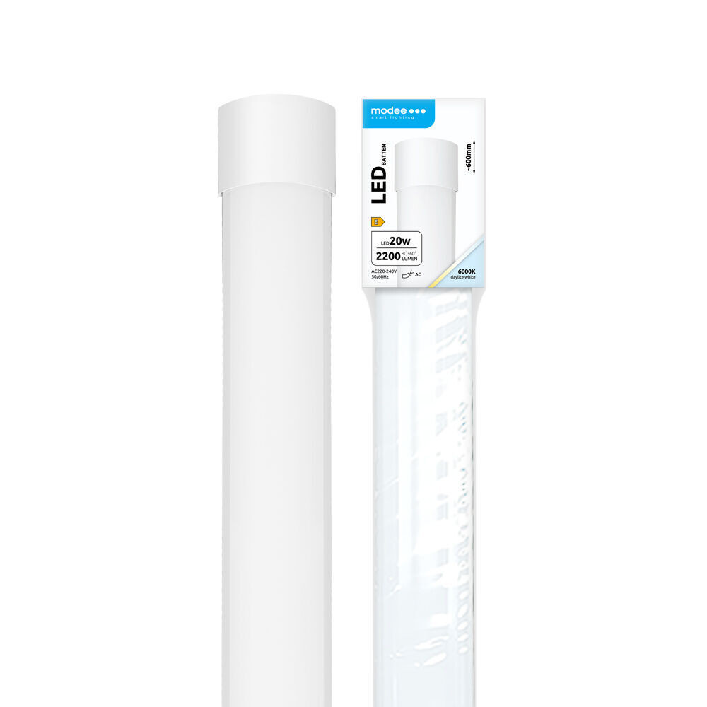 Modee Lighting Batten LED 20W 600mm IP20 6000K (2200lm), 120°, CRI>80, hideg fehér