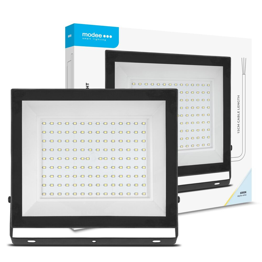 Modee Lighting LED Reflektor E-series Slim 100W 120° 6000K (8000lm), CRI>80, hideg fehér, IP65