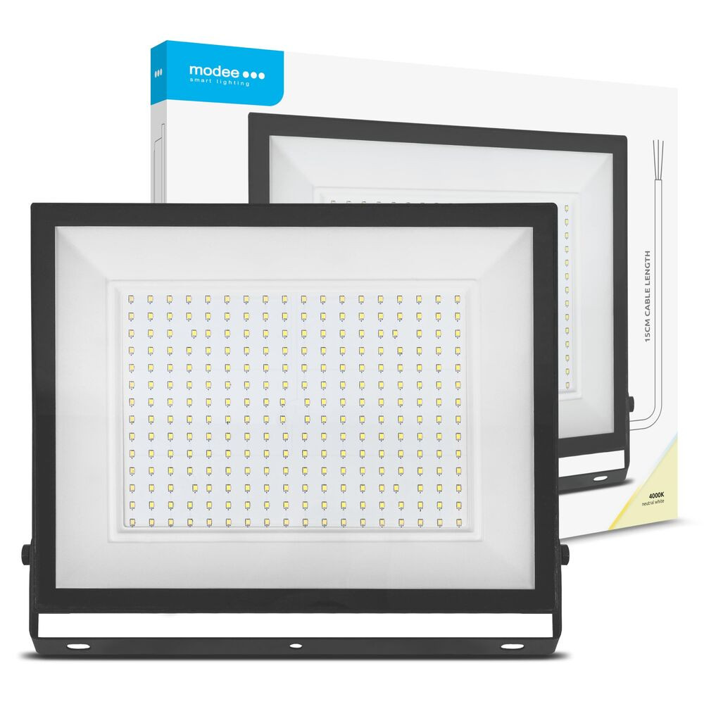 Modee Lighting LED Reflektor E-series Slim 200W 120° 4000K (16000lm), CRI>80, természetes fehér, IP65