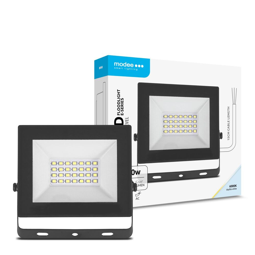 Modee Lighting LED Reflektor E-series Slim 20W 120° 6000K (1600lm), CRI>80, hideg fehér, IP65