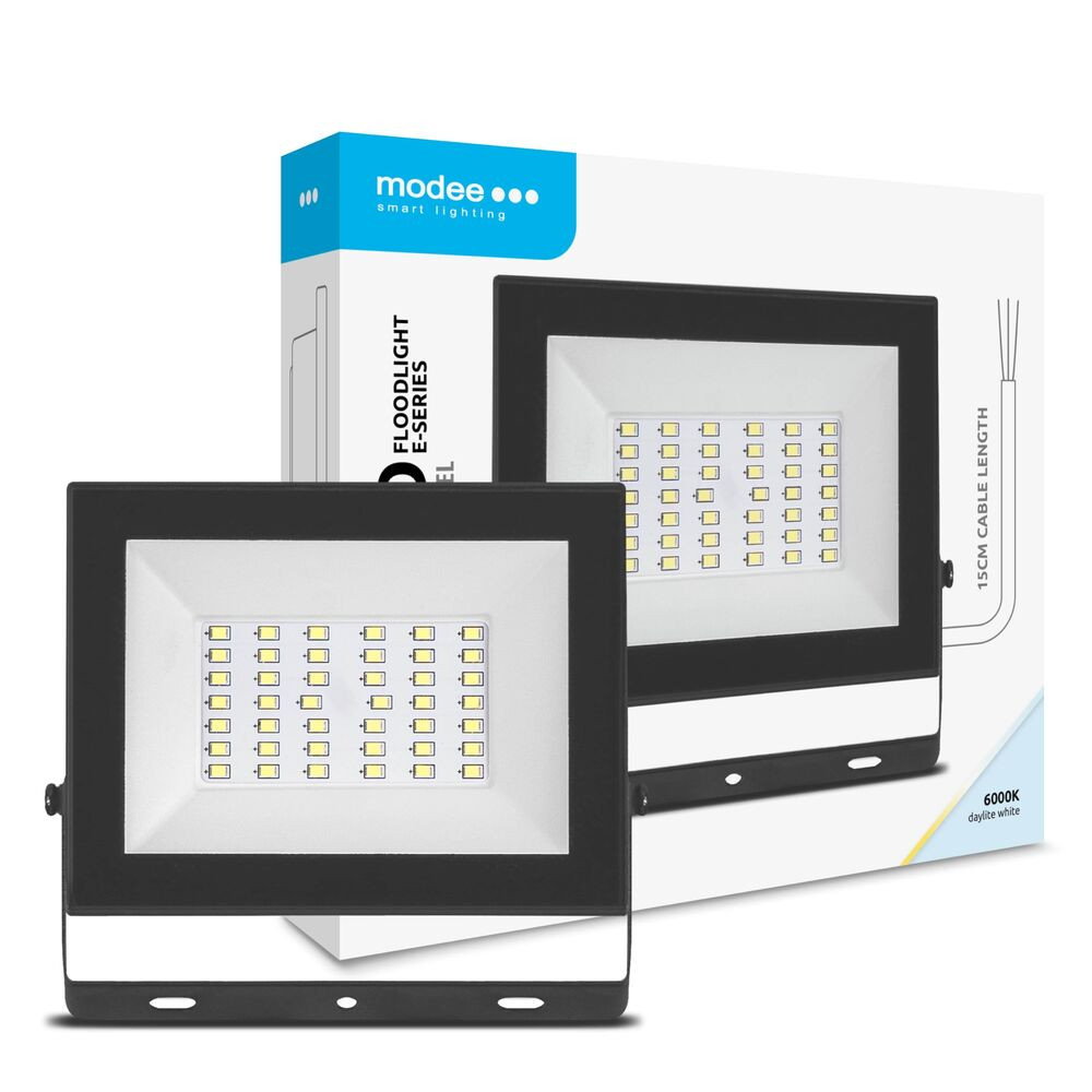 Modee Lighting LED Reflektor E-series Slim 30W 120° 6000K (2400lm), CRI>80, hideg fehér, IP65
