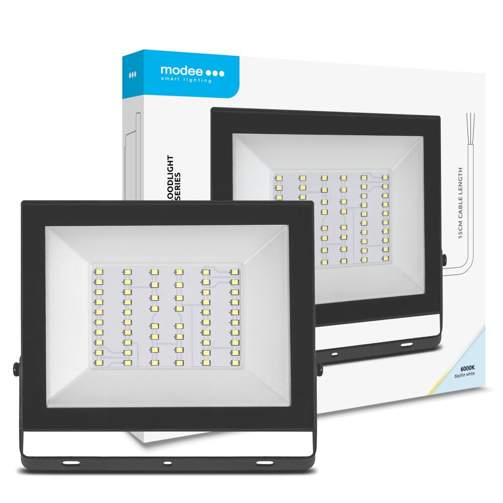Modee Lighting LED Reflektor E-series Slim 50W 120° 6000K (4000lm), CRI>80, hideg fehér, IP65