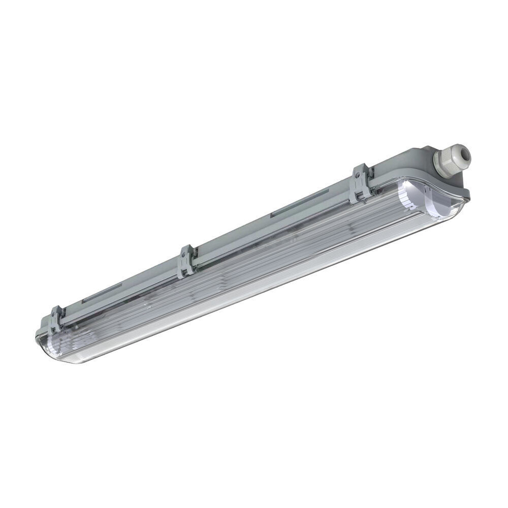 Modee Por-és Páramentes Armatúra 600mm Üres 2xT8 (676x93x62mm) A2-series, IP65