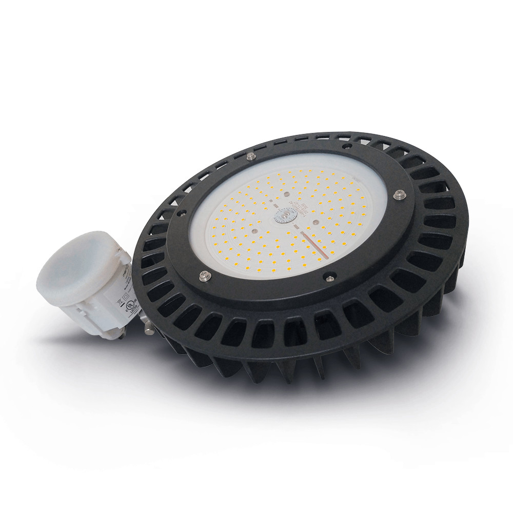 Modee Premium LED Csarnokvilágítás 150W 4000K 1-10V driver+érzékelő (22500lm), 120°, CRI>80, természetes fehér, IP65